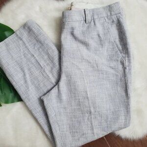 Rebecca Taylor Tweed Gray Trousers Size 12